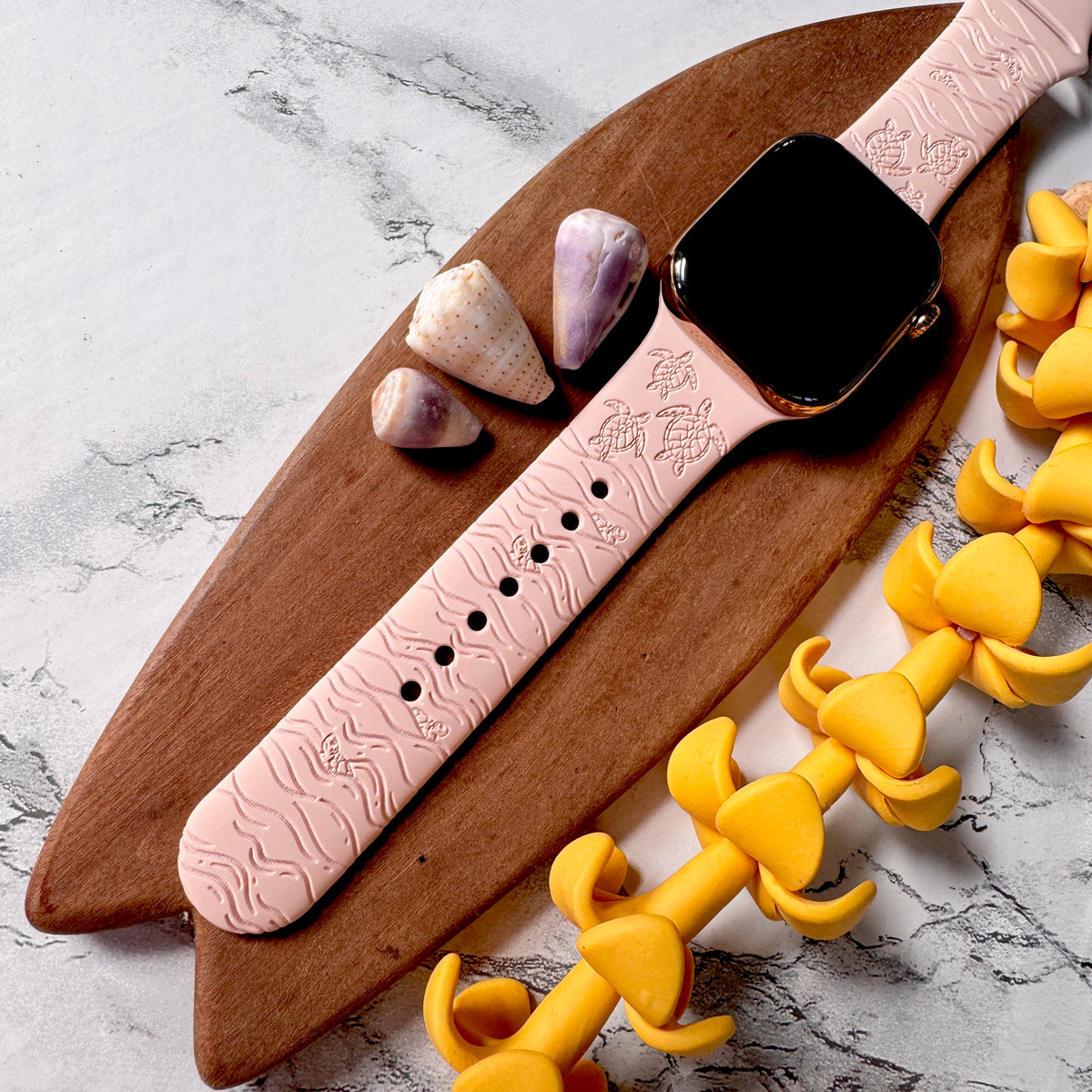 Honu Watchband Pink Sand