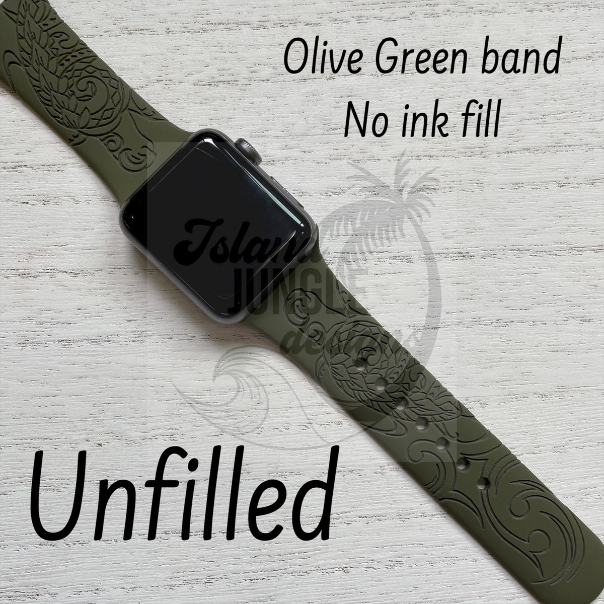 Honu Silicone Watch Band Compatible with Series 1 9 SE Ultra