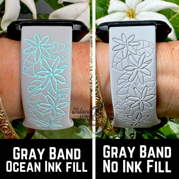 (New!) Tiare 22mm Silicone Watch Band Compatible with Samsung & More