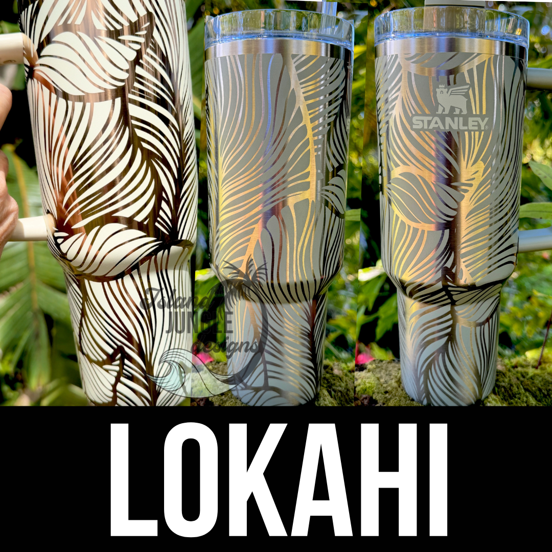 Made to Order-Laser Engraved 40oz Quencher Tumbler-Full Wrap Design-Free Shipping!