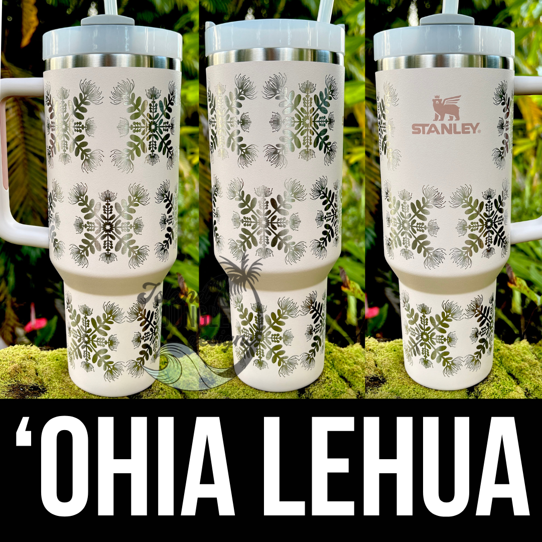 Made to Order-Laser Engraved 40oz Quencher Tumbler-Full Wrap Design-Free Shipping!