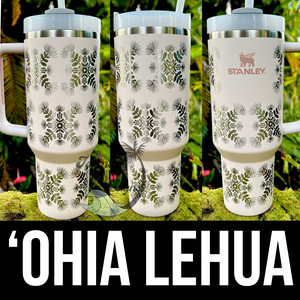 Made to Order-Laser Engraved 40oz Quencher Tumbler-Full Wrap Design-Free Shipping!