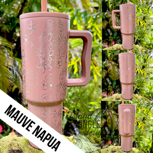 Made to Order-Laser Engraved 40oz Trek Tumbler-Full Wrap Design-Free Shipping!