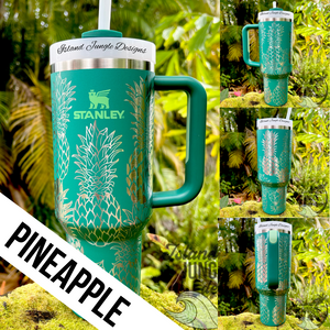 "Alpine" Made to Order-Laser Engraved 40oz Quencher Tumbler-Full Wrap Design-Free Shipping!