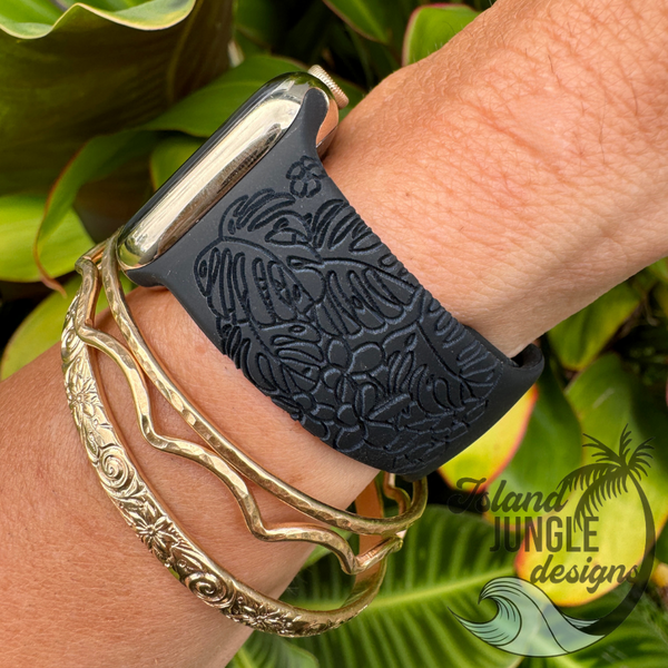 Napua Silicone Watch Band Compatible with Series 1-10, SE & Ultra