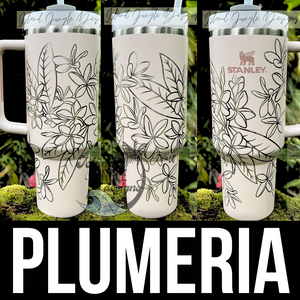 Made to Order-Laser Engraved 40oz Quencher Tumbler-Full Wrap Design-Free Shipping!