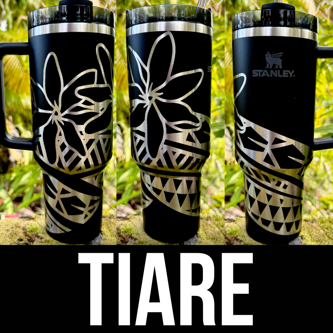Made to Order-Laser Engraved 40oz Quencher Tumbler-Full Wrap Design-Free Shipping!