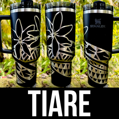 Made to Order-Laser Engraved 40oz Quencher Tumbler-Full Wrap Design-Free Shipping!