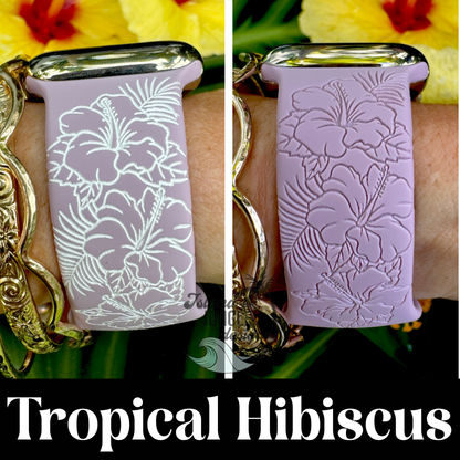 Tropical Hibiscus Watchband Series 1-11, SE & Ultra