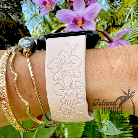 Orchid Silicone Watchband Versa, 2 & Lite