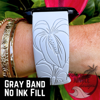 Anthurium Watchband Versa, 2 & Lite