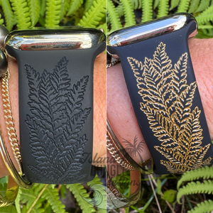 Lei Palapalai Silicone Watch Band Compatible with Series 1-10, SE & Ultra