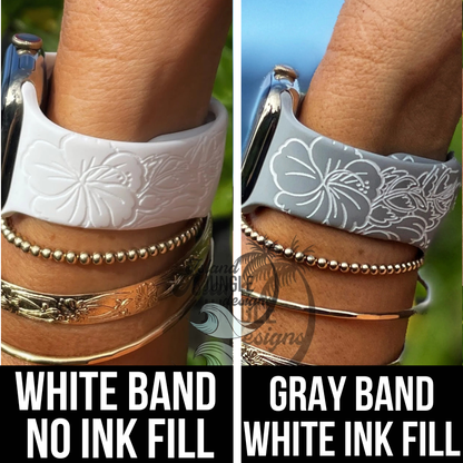 Hibiscus Watchband Series 1-11, SE & Ultra