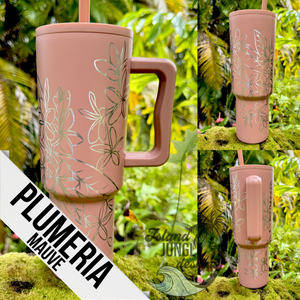 Made to Order-Laser Engraved 40oz Trek Tumbler-Full Wrap Design-Free Shipping!