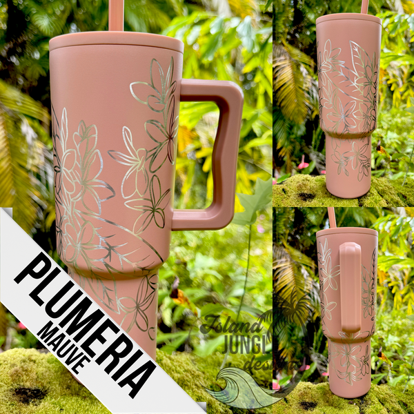 Made to Order-Laser Engraved 40oz Trek Tumbler-Full Wrap Design-Free Shipping!