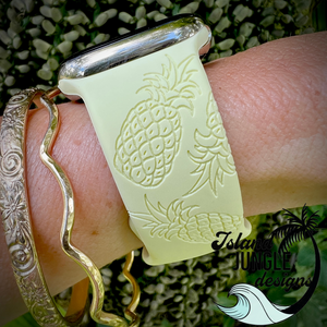 Pineapple Watch Band Compatible with Series 1-10, SE & Ultra