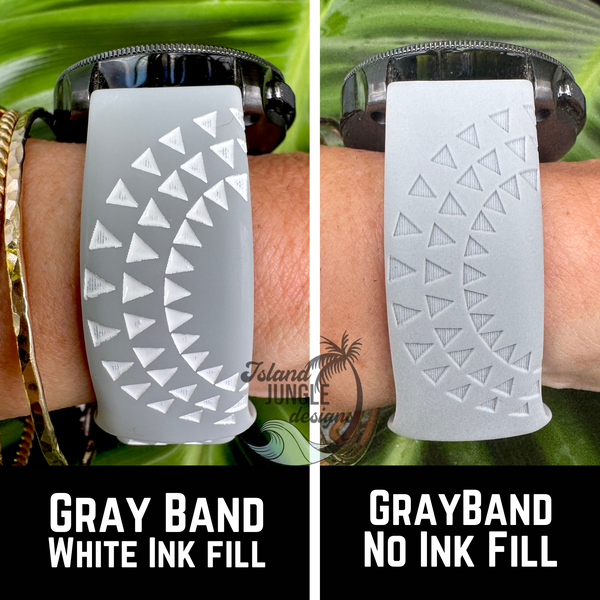 Mano 20mm Silicone Watch Band Compatible with Samsung Galaxy, FitBit Versa 3/4, Sense & Pixel