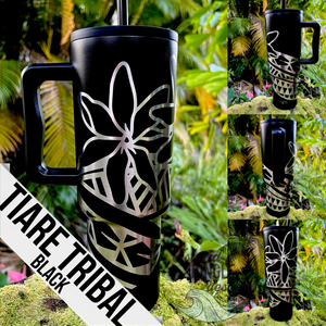 Made to Order-Laser Engraved 40oz Trek Tumbler-Full Wrap Design-Free Shipping!
