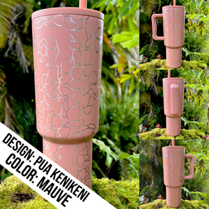 Made to Order-Laser Engraved 40oz Trek Tumbler-Full Wrap Design-Free Shipping!