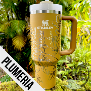 "Yarrow" Made to Order-Laser Engraved 40oz Quencher Tumbler-Full Wrap Design-Free Shipping!