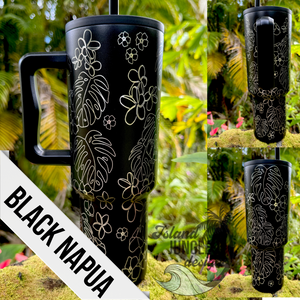 Made to Order-Laser Engraved 40oz Trek Tumbler-Full Wrap Design-Free Shipping!