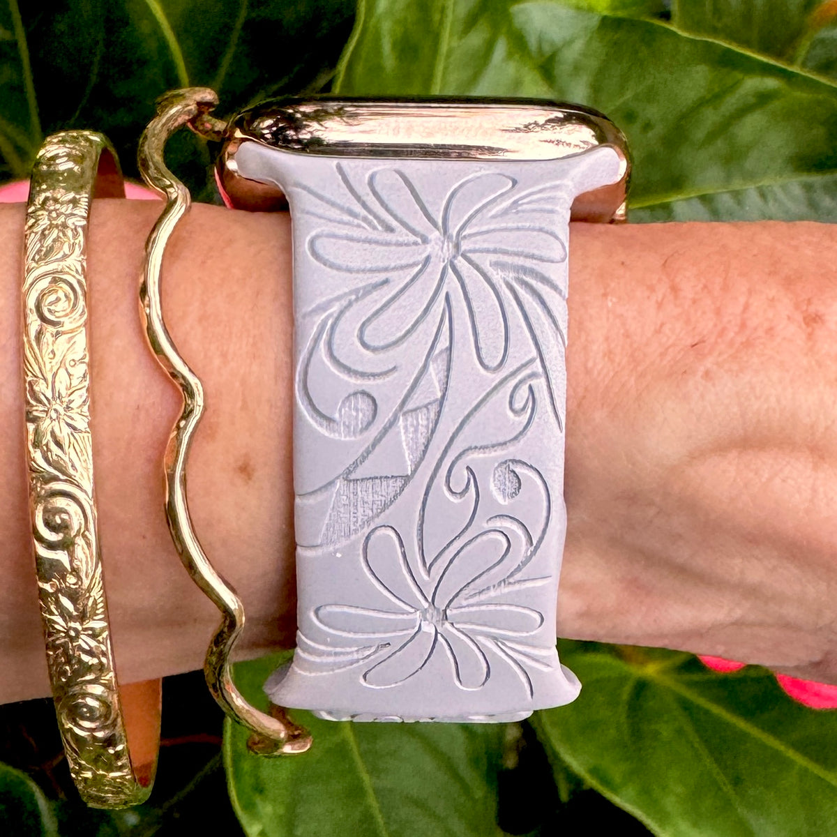Tiare Tribal Watchband Gray