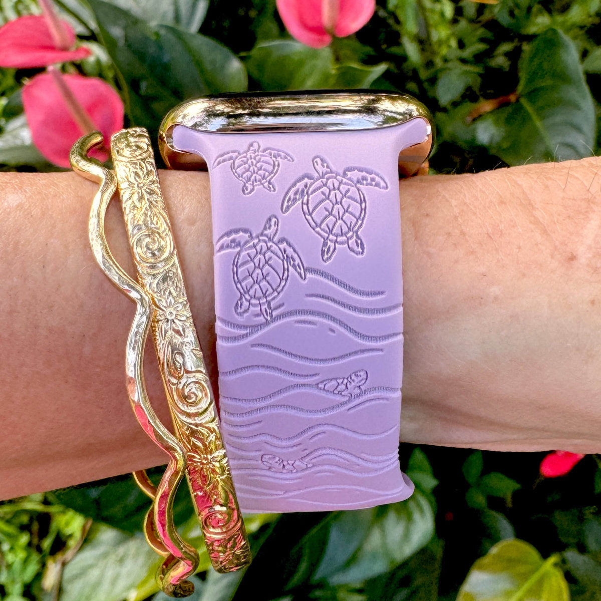 Honu Watchband Lavender