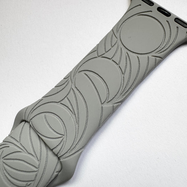 38mm/40mm/41mm & [42mm series 10] S/M Gray Mahina CLEARANCE-ALL SALES FINAL
