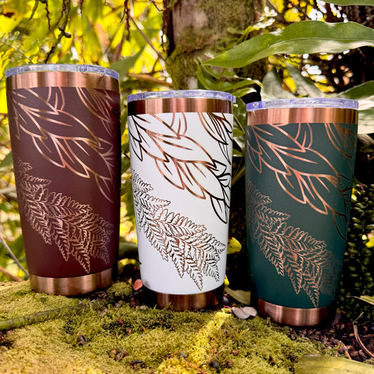 20oz Engraved Tumbler with Lei Design