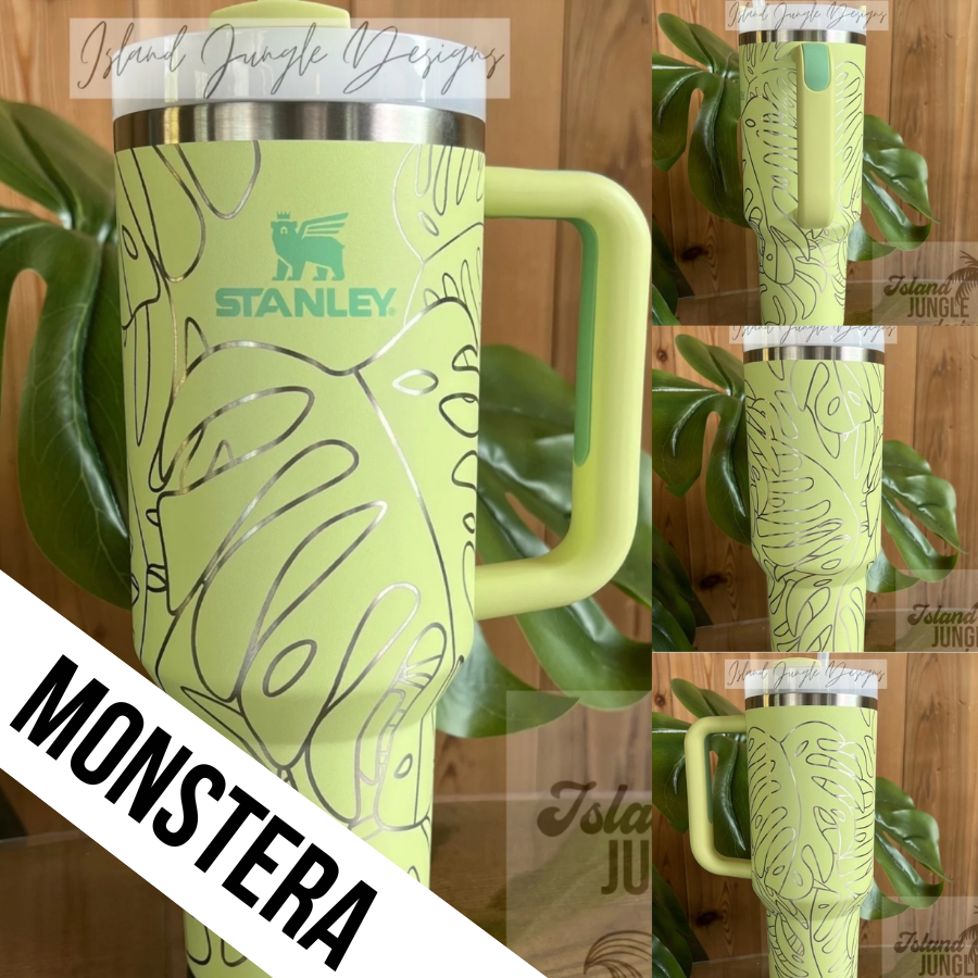 Personalized NEW Stanley Adventure Quencher 40oz Tumbler 40oz Citron Custom  Tumbler Citron Laser Engraved 