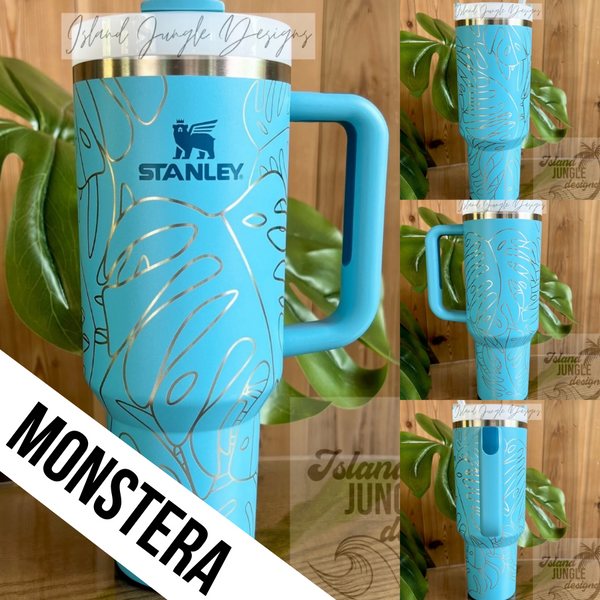 "Pool" Made to Order-Laser Engraved 40oz Quencher Tumbler-Full Wrap Design-Free Shipping!