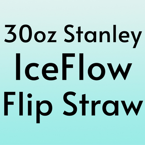 Made to Order-Laser Engraved 30oz IceFlow Flip Straw Tumbler-Full Wrap Design-Free Shipping!