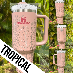 Authentic STANLEY 40oz Quencher Tumbler Insulated Cup Stanley Pink
