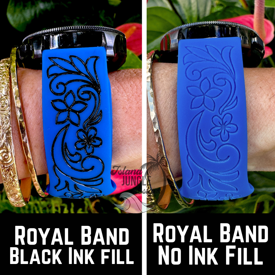 Heirloom 20mm Silicone Watch Band Compatible with Samsung Galaxy, FitBit Versa 3/4, Sense & PIxel