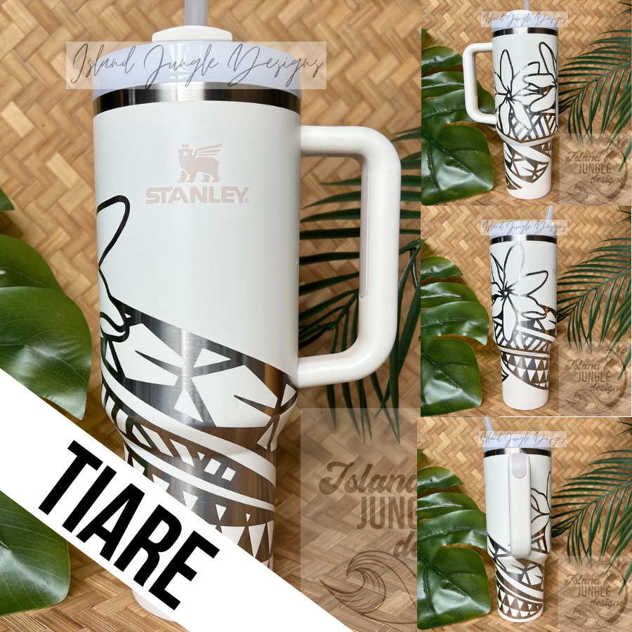 Snowflake Custom Tumbler 40oz Tumbler Engraved Tumbler Dupe Custom Water  Bottle Winter Full Wrap Laser Engraving 