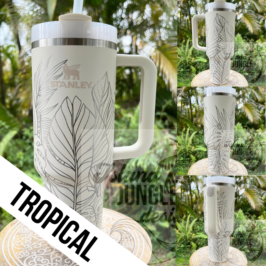 Alpine Made to Order-Laser Engraved 40oz Quencher Tumbler-Full Wrap –  Island Jungle Designs