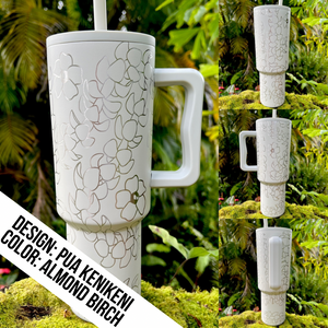 Made to Order-Laser Engraved 40oz Trek Tumbler-Full Wrap Design-Free Shipping!