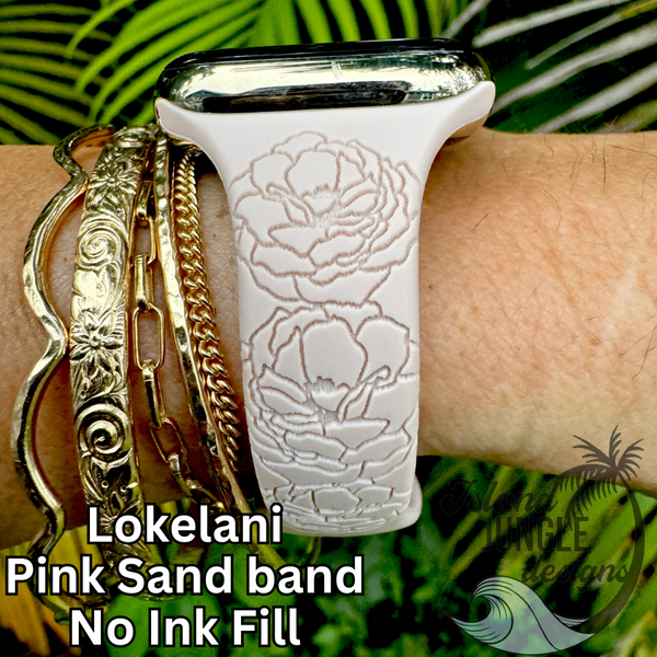 Slim Silicone Watch Band Compatible *Ink Fill Option* with Series 1-10, SE & Ultra