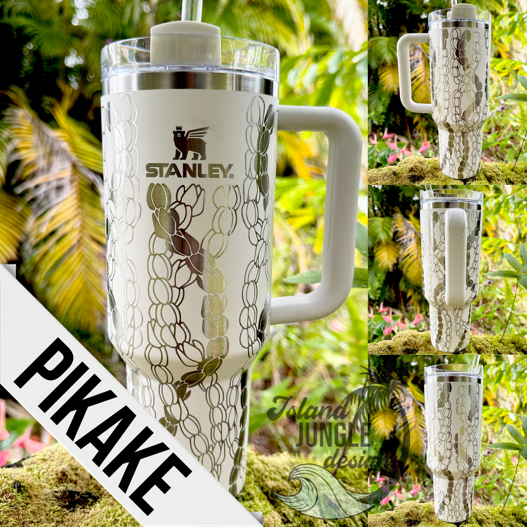 Pink Dusk Made to Order-Laser Engraved 40oz Quencher Tumbler-Full Wr –  Island Jungle Designs