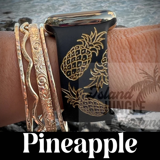 Pineapple Watch Band Compatible with Series 1-11, SE & Ultra