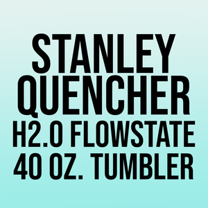 Stanley 40 oz. Quencher H2.0 FlowState Tumbler, Tigerlily