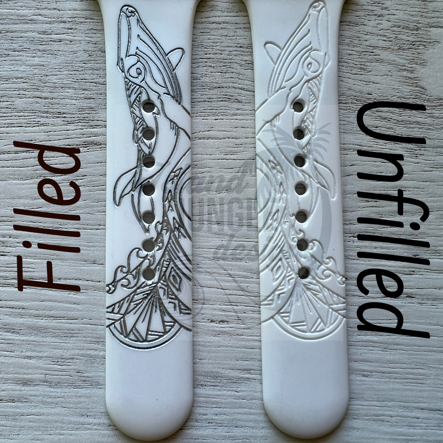 Whale (Koholā) 22mm Watchband Samsung & More