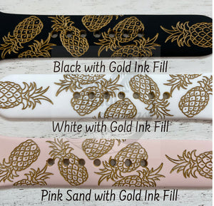 Pineapple Watch Band Compatible with Series 1-10, SE & Ultra