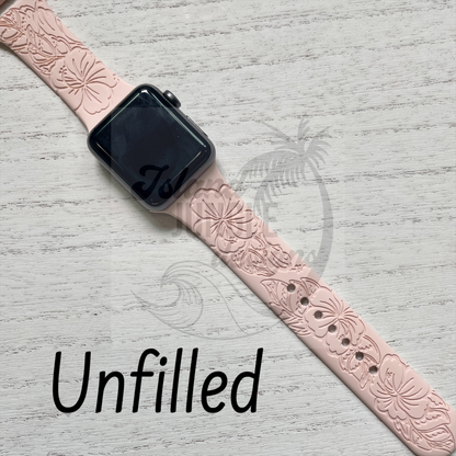 HIbiscus Watchband Versa, 2 & Lite