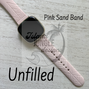 Diamond Lauhala Silicone Watch Band Compatible with Versa 3/4 & Sense/Sense 2
