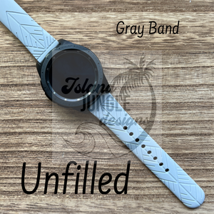 Diamond Lauhala 20mm Silicone Watch Band Compatible with Samsung & More