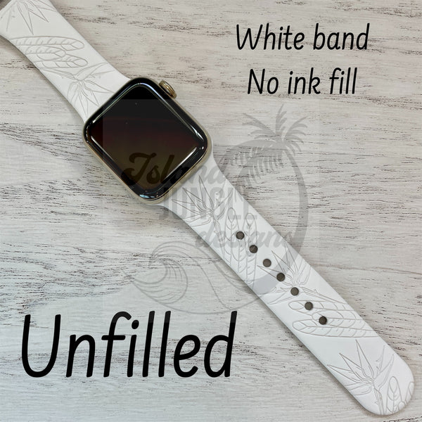 Bird of Paradise Silicone Watch Band Compatible with Series 1-9, SE & Ultra