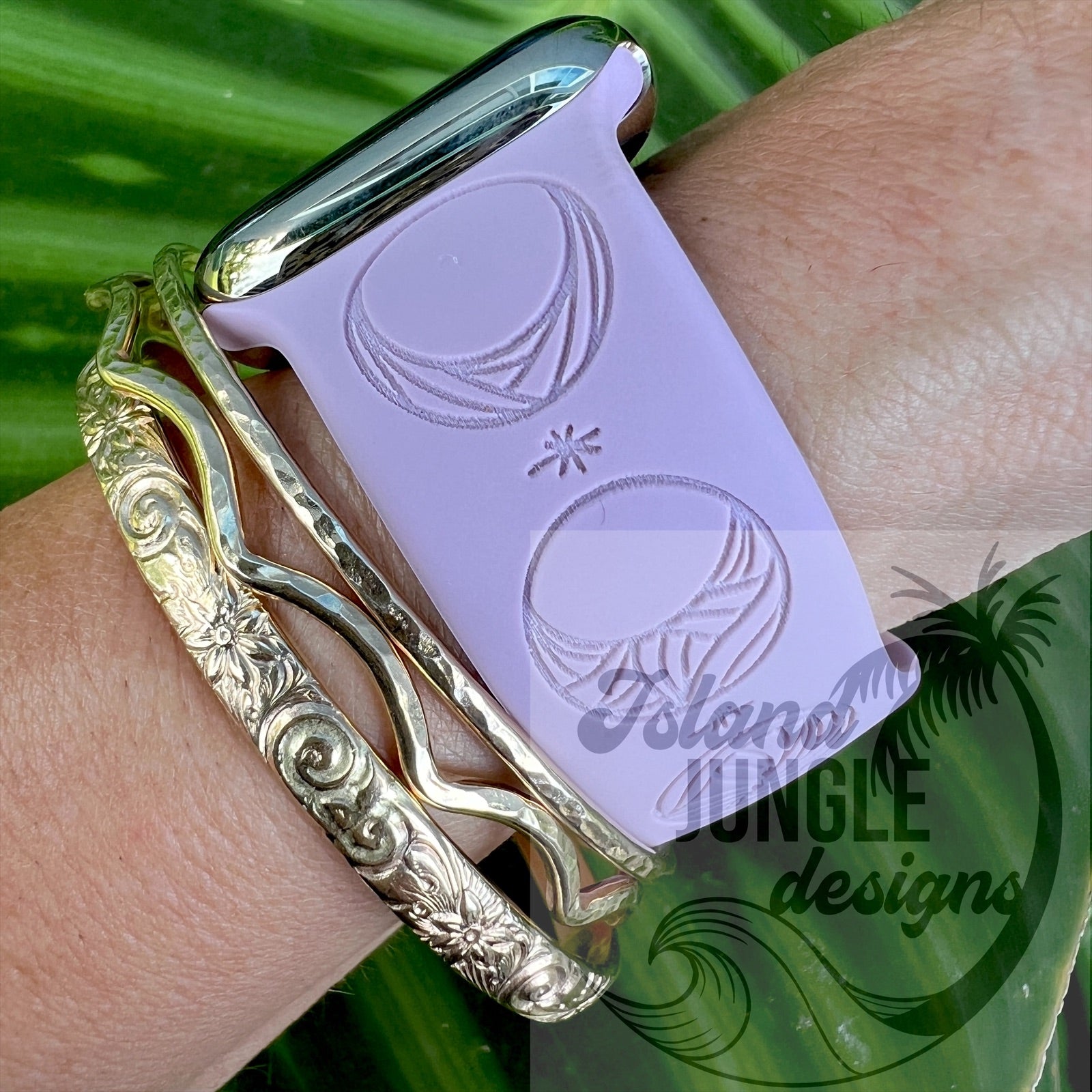 Mahina Silicone Watch Band Compatible with Series 1-10, SE & Ultra