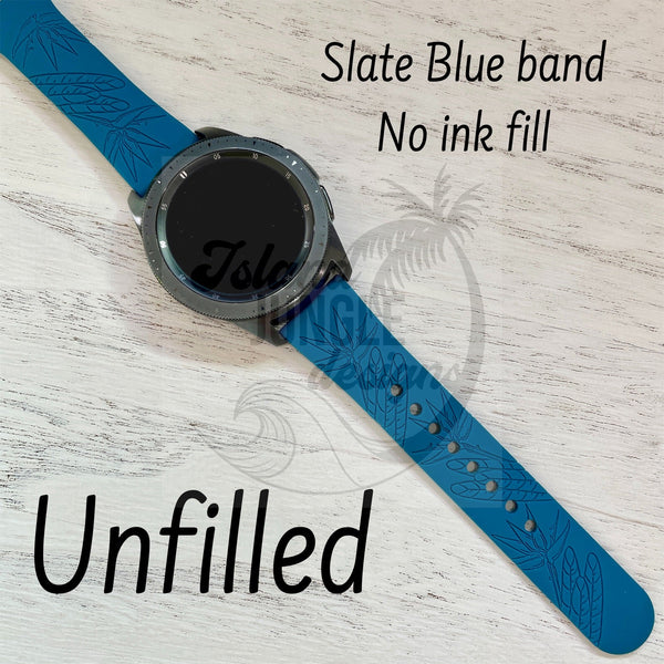 Bird of Paradise 22mm Silicone Watch Band Compatible with Samsung & More