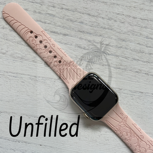 Surfin' Wahine Watch Band Compatible with Series 1-10, SE & Ultra